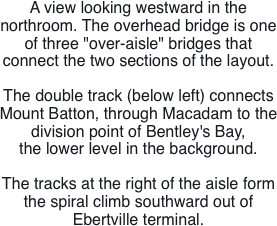 A view looking westward in